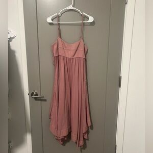 Anthropologie Asymmetrical A-Line Dress, size medium